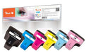 EAN 7640162278058 - Peach 0F319010 cartucho de tinta 6 pieza(s) Compatible Negro, Azul, Cian, Magenta, Amarillo imagen 1