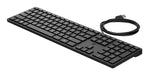 EAN 0194721888327 - HP 320K Wired Keyboard teclado Oficina USB Negro imagen 8