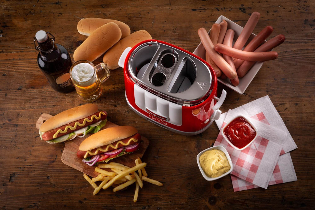 EAN 8003705121331 - Ariete 0206/00 Tostador de perritos calientes 650 W Rojo imagen 4