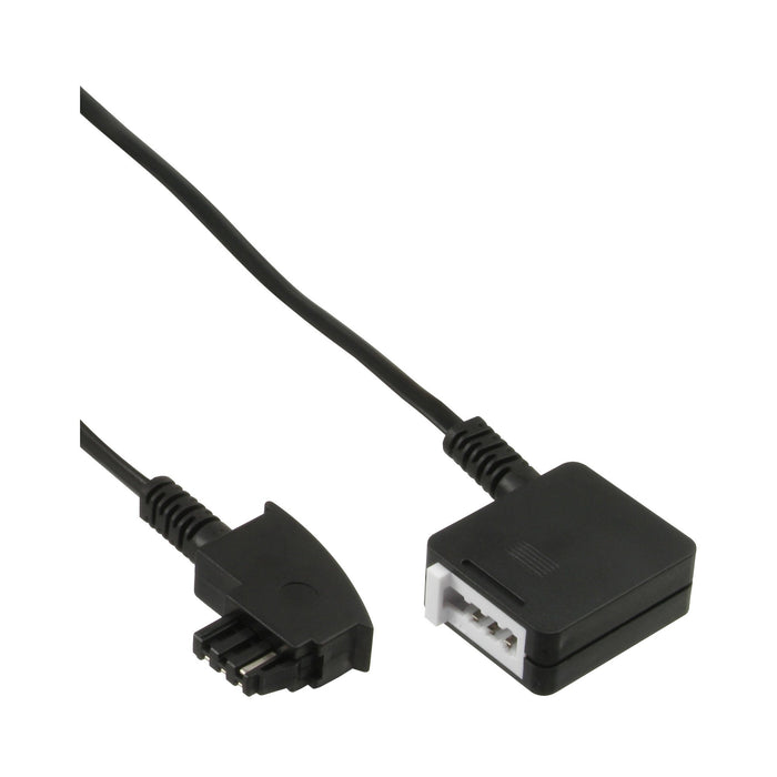 EAN 4043718013432 - InLine 18851 cable telefónico 10 m Negro imagen 1