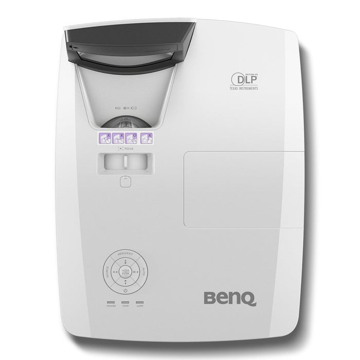 EAN 4718755077463 - BenQ MH856UST+ Proyector de alcance ultracorto 3500 lúmenes ANSI DLP 1080p (1920x1080) 3D Negro, Blanco imagen 5