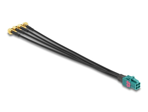 EAN 4043619902835 - DeLOCK 90283 cable coaxial 0,2 m Negro imagen 1