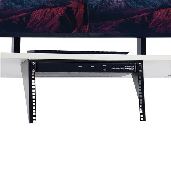 EAN 0065030866392 - StarTech.com RK619WALLV armario rack Bastidor de pared Negro imagen 3
