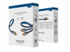 EAN 4001985507849 - Inakustik 0040805 cable de audio 5 m RCA 2 x RCA Azul, Plata imagen 2