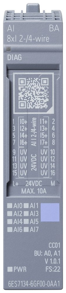 EAN 4047623405511 - Siemens 6ES7134-6GF00-0AA1 módulo digital y analógico i / o Analógica imagen 2