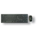EAN 3700224757465 - MCL ACK-2012W/N teclado Ratón incluido Universal RF inalámbrico AZERTY Francés Negro imagen 2