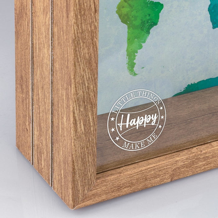 EAN 8020912071433 - ZEP RM4545 caja de dinero Marrón Vidrio, Metal, Madera 1 pieza(s) imagen 2