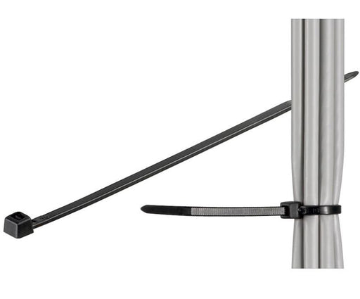EAN 5054533699878 - Microconnect CABLETIE3 presilla Brida tipo escalera Negro 100 pieza(s) imagen 1
