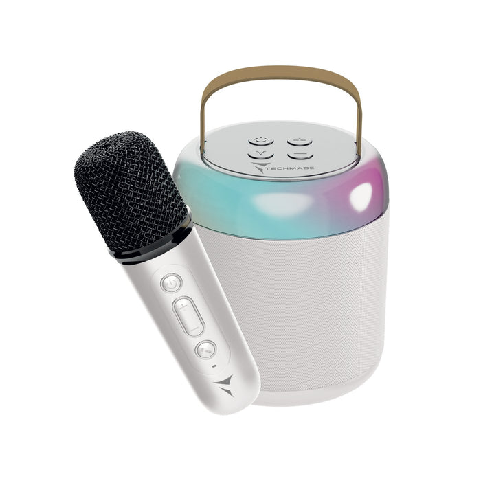 EAN 8099990148542 - Techmade TM-K2-WH altavoz portátil o de fiesta Altavoz para fiestas Blanco 5 W imagen 1