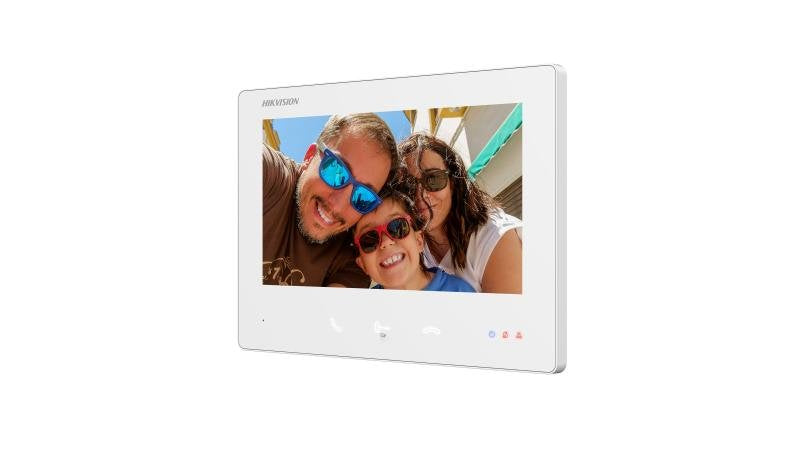 EAN 6942160448565 - Hikvision DS-KH7300EY-WTE2/White sistema de intercomunicación de video 17,8 cm (7") Blanco imagen 2