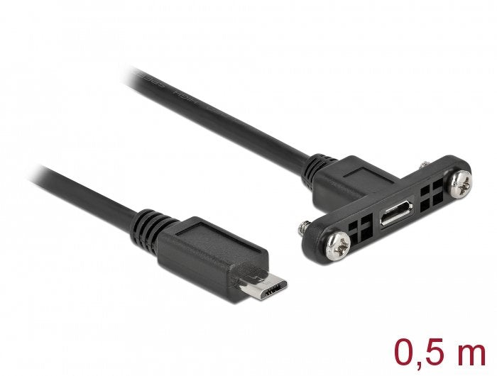 EAN 4043619351084 - DeLOCK 35108 cable USB Micro-USB B Negro imagen 2