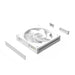 EAN 8800263651054 - Zalman ZM-DF120R A3 Placa base Ventilador 12,4 cm Blanco 1 pieza(s) imagen 3