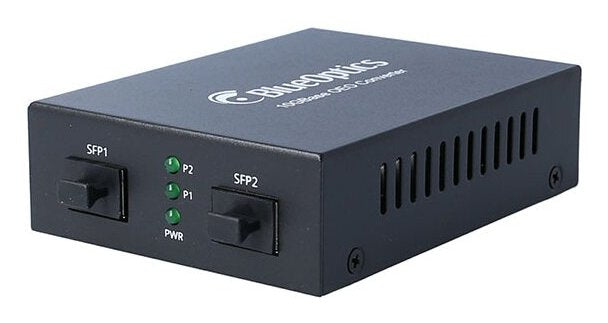 EAN 4063232147550 - BlueOptics 10G Ethernet Media Converter 2x SFP+ convertidor de medio 10000 Mbit/s 1550 nm Negro imagen 1