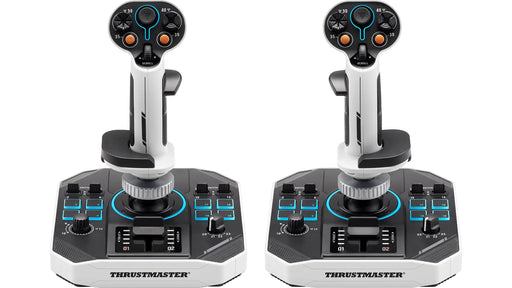 EAN 3362932916741 - Thrustmaster Sol-R 2 HOSAS Space Sim Duo Negro, Blanco USB Palanca de vuelo Analógico/Digital PC imagen 1