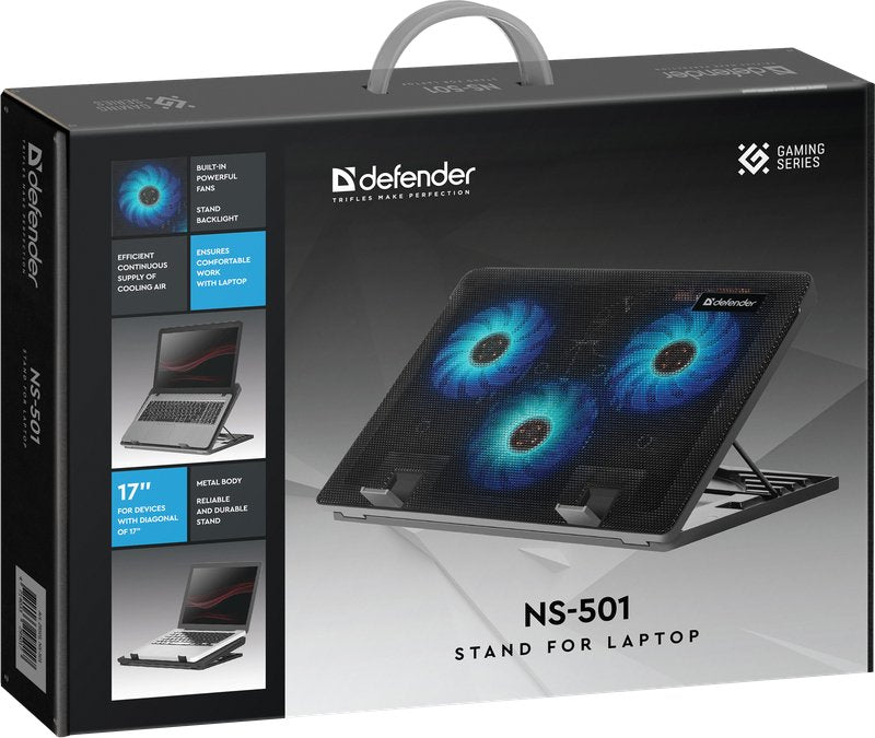EAN 4714033295017 - Defender NS-501 almohadilla fría 43,2 cm (17") 1450 RPM Negro imagen 5
