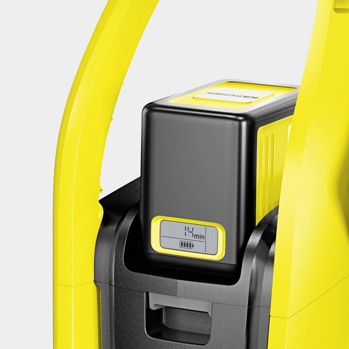 EAN 4054278305158 - Kärcher K 2 Battery Limpiadora de alta presión o Hidrolimpiadora Compacto Batería 340 l/h Negro, Amarillo imagen 6