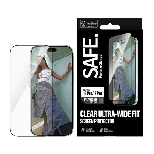 EAN 5715685043659 - PanzerGlass SAFE. by ® Screen Protector iPhone 2026 Pro | 17 Pro | Ultra-Wide Fit w. EasyAligner Protecto imagen 2