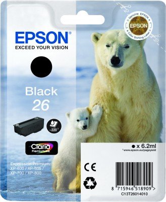 EAN 8715946518909 - Epson Polar bear C13T26014010 cartucho de tinta 1 pieza(s) Original imagen 4