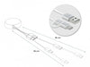 EAN 4043619858217 - DeLOCK 85821 cable USB USB 2.0 0,92 m USB A USB C/Micro-USB B Plata, Blanco imagen 4