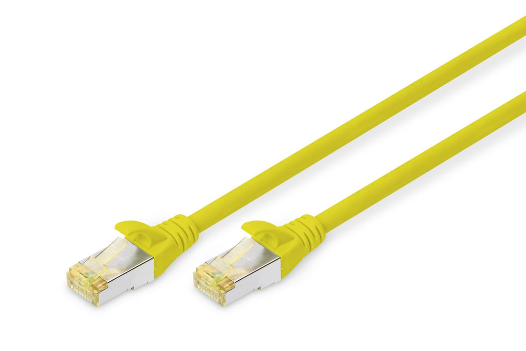 EAN 4016032327363 - Digitus DK-1644-A-010/Y cable de red Amarillo 1 m Cat6a S/FTP (S-STP) imagen 1
