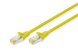 EAN 4016032327363 - Digitus DK-1644-A-010/Y cable de red Amarillo 1 m Cat6a S/FTP (S-STP) imagen 1
