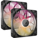 EAN 0840006682998 - Corsair iCUE LINK RX140 MAX RGB Carcasa del ordenador Ventilador 14 cm Negro 2 pieza(s) imagen 1