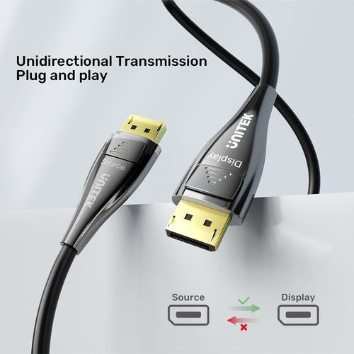 EAN 4894160059338 - UNITEK C1631ABK01-20M cable DisplayPort Negro imagen 4