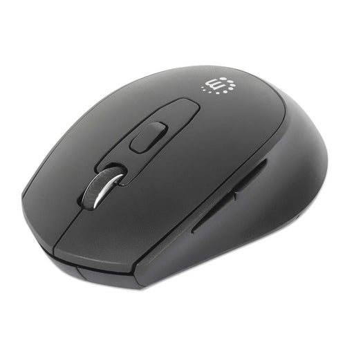 EAN 0766623190343 - Manhattan 190343 ratón Universal Ambidextro RF inalámbrico Óptico 1600 DPI imagen 1