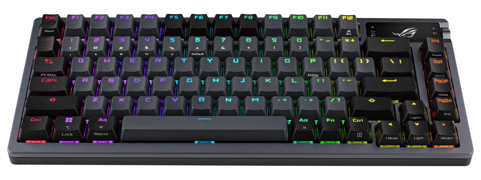 EAN 4711081875987 - ASUS ROG Azoth teclado Juego USB + RF Wireless + Bluetooth Negro imagen 4