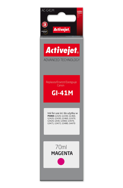EAN 5901443391791 - Activejet AC-G41M cartucho de tinta 1 pieza(s) Compatible Alto rendimiento (XL) Púrpura imagen 1