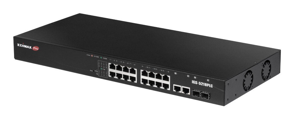 EAN 4717964704962 - Edimax IGS-5218PLC switch Gestionado imagen 1