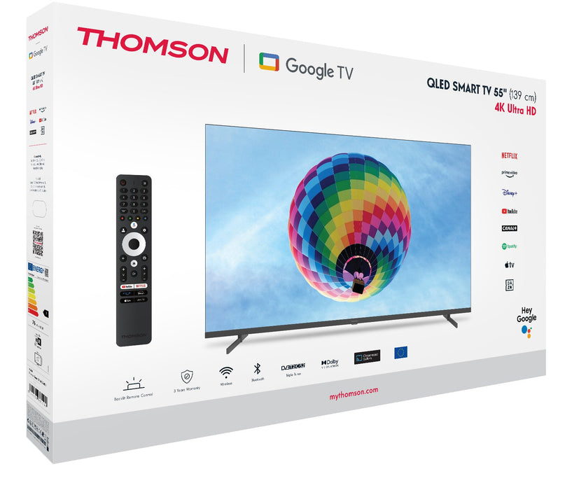 EAN 9120106661569 - Thomson 55QG4S14 Televisor 139,7 cm (55") 4K Ultra HD Smart TV Wifi Gris imagen 9