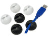 EAN 4052792008234 - LogiLink KAB0009 abrazadera para cable Negro, Blanco 6 pieza(s) imagen 1