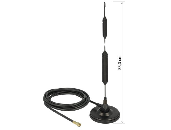 EAN 4043619124183 - DeLOCK 12418 antena para red Antena omnidireccional SMA 5 dBi imagen 1