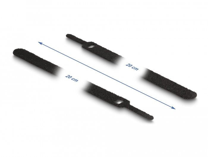 EAN 4043619190119 - DeLOCK 19011 presilla Bridas adherentes para cables 10 pieza(s) imagen 2