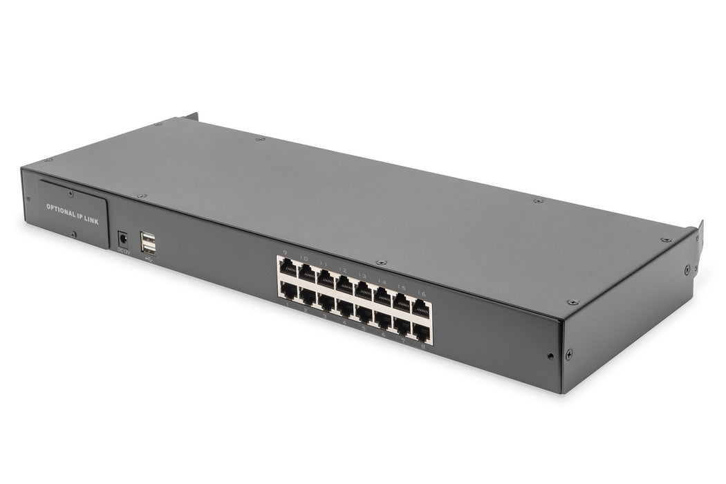 EAN 4016032492535 - Digitus DS-72221-5US consola de rack 48,3 cm (19") 1920 x 1080 Pixeles Negro 1U imagen 2