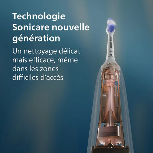 EAN 8720689025201 - Philips Sonicare 5300 series HX7101/02 cepillo eléctrico para dientes Adulto Cepillo dental sónico Negro imagen 1