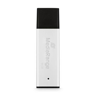 EAN 4260664872047 - MediaRange MR1901 unidad flash USB 64 GB USB tipo A 3.2 Gen 1 (3.1 Gen 1) Negro, Plata imagen 2
