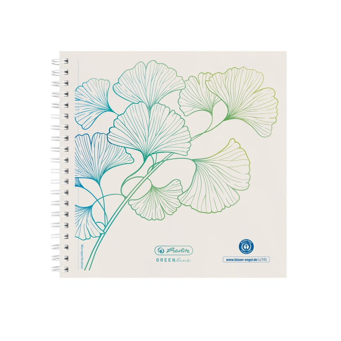 EAN 4008110259482 - Herlitz GREENline cuaderno y block 100 hojas Blanco imagen 1