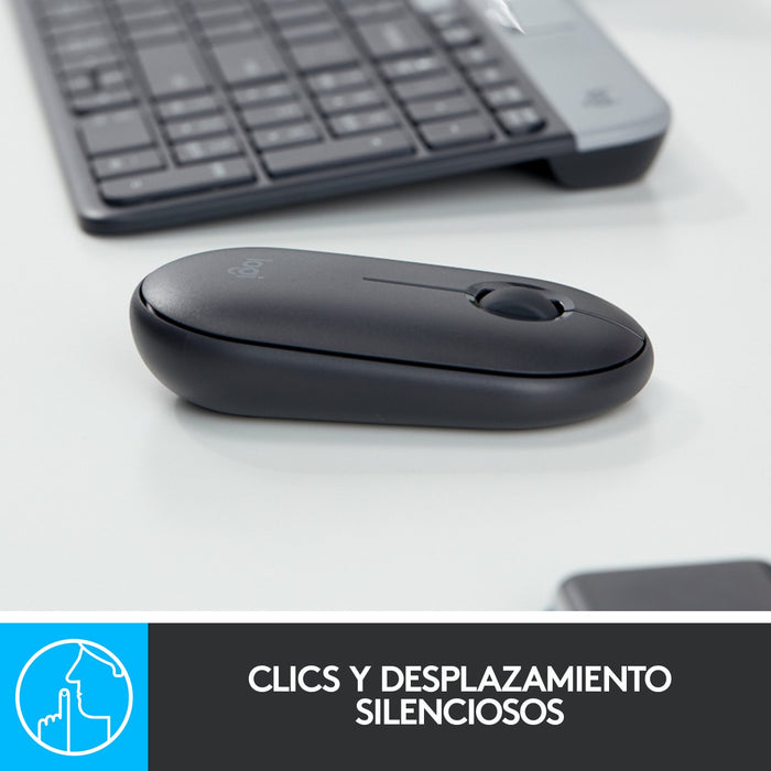 EAN 5099206085671 - Logitech 910-005718 ratón Oficina Ambidextro RF Wireless + Bluetooth Óptico 1000 DPI imagen 11