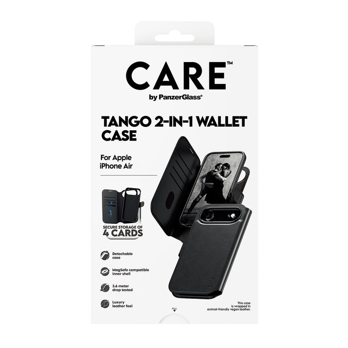 EAN 5715685026768 - PanzerGlass CARE™ by ® Tango 2-in-1 Wallet Case w. MagSafe iPhone Air funda para teléfono móvil Negro imagen 3