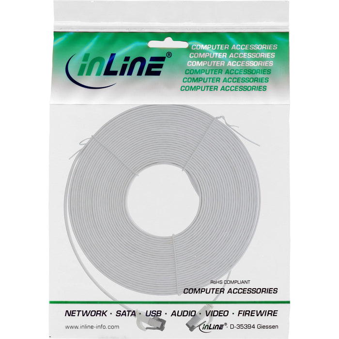 EAN 4043718295203 - InLine 75715W cable de red Blanco 15 m Cat6a U/FTP (STP) imagen 3