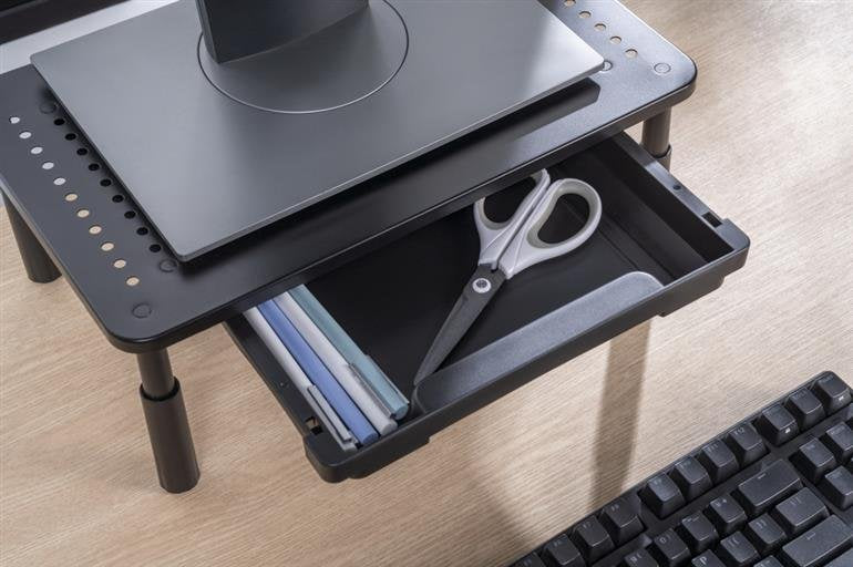 EAN 8716309135207 - Gembird MS-TABLE-D-01 soporte para monitor Negro imagen 10