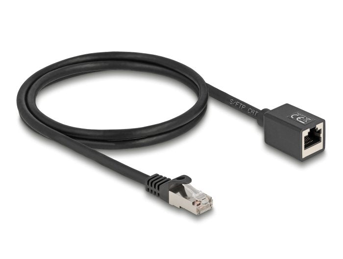 EAN 4043619902941 - DeLOCK 90294 cable de red Negro 1 m Cat6a S/FTP (S-STP) imagen 1
