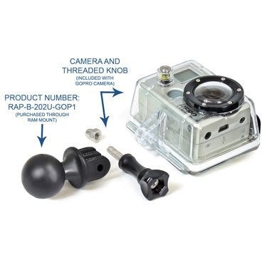 EAN 793442936999 - RAM Mounts RAP-B-202U-GOP1 accesorio para cámara de deportes de acción Soporte para cámara imagen 5