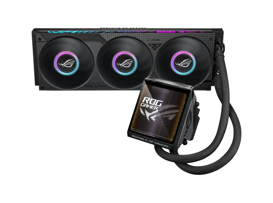 EAN 4711636385961 - ASUS ROG Strix LC IV 360 ARGB LCD Procesador Kit de refrigeración líquida 12 cm Negro imagen 4