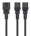 EAN 0766623157469 - Manhattan 157469 cable de transmisión Negro 1,8 m C14 acoplador Acoplador C13 2 x imagen 4