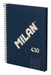 EAN 8411574107484 - Milan 57153E80SNCB cuaderno y block A5 80 hojas Negro imagen 1