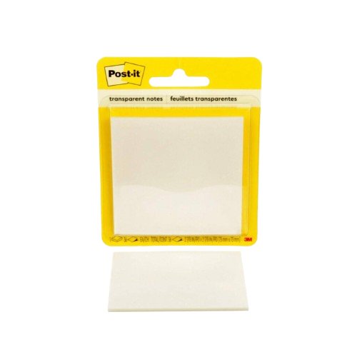 EAN 0638060858684 - Post-It 600-TRSPT nota autoadhesiva Plaza Transparente 36 hojas Autoadhesivo imagen 1