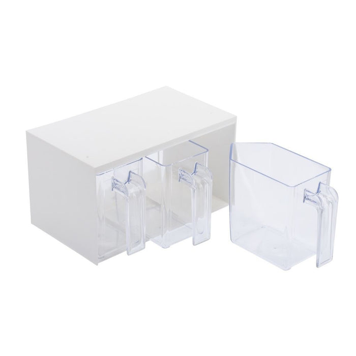EAN 4004094730566 - Westmark Roma Rectangular Dispensador 3 L Transparente, Blanco 1 pieza(s) imagen 4